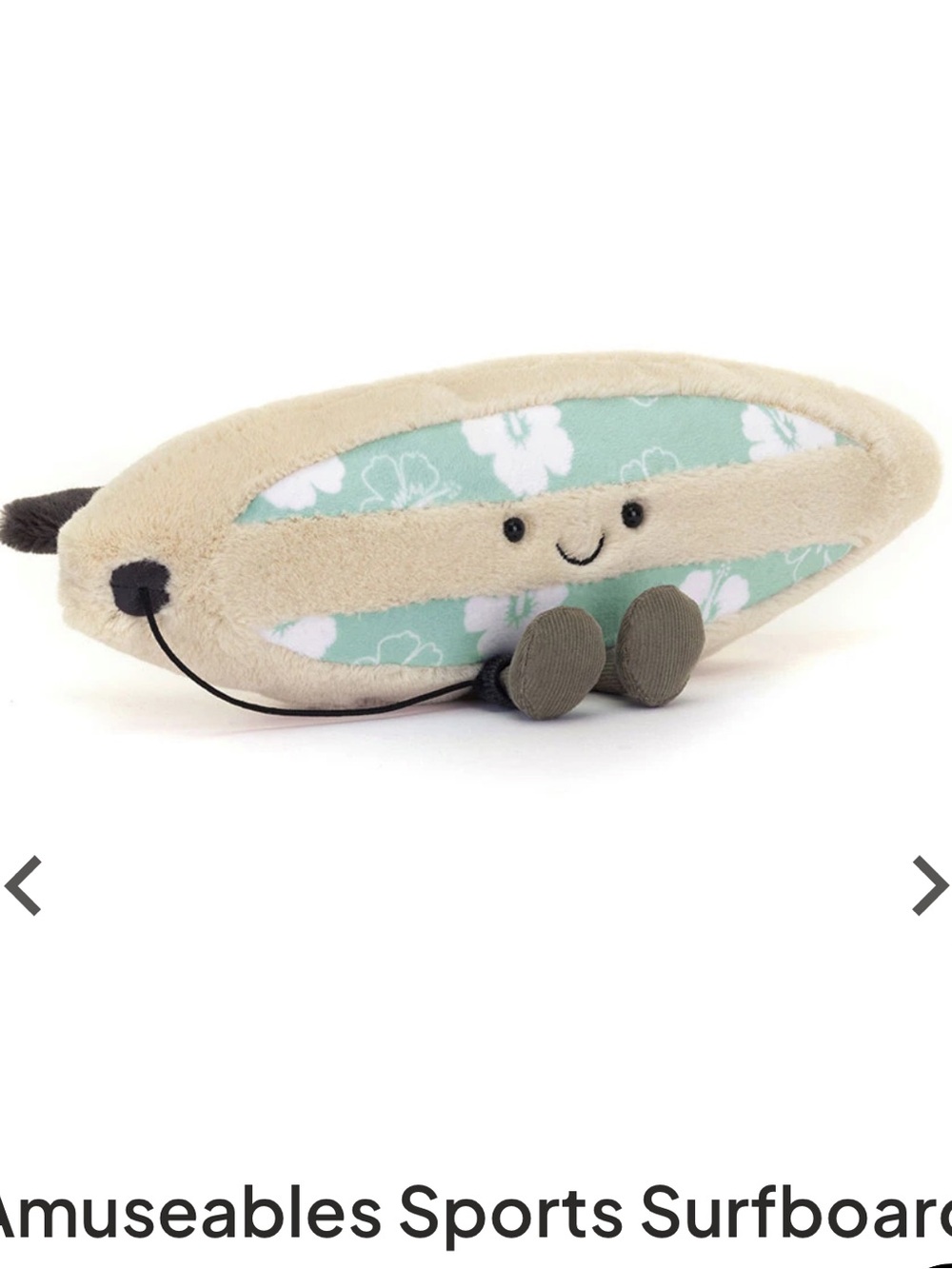 Jellycat - amuseables sports surfboard (retired)